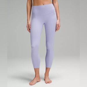 Lululemon Align leggings 25” Lilac Smoke